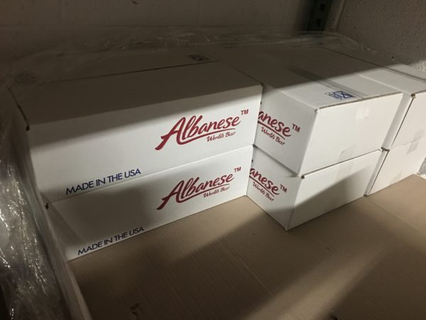 Pallet of Albanese Gummy Worms
